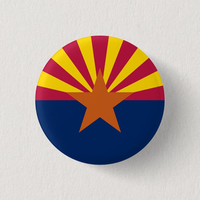 Arizona Statlig flagga Knapp (Framsida)