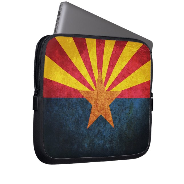 Arizona Statlig flagga Laptop Fodral (Framsidan Höger)