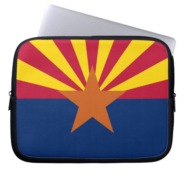 Arizona Statlig flagga Laptop sleeve (Framsidan)