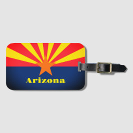 Arizona Statlig flagga Luggage Tag Bagagebricka