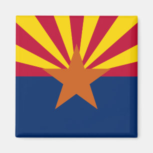 Arizona Statlig flagga Magnet