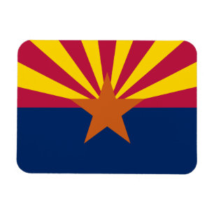 Arizona Statlig flagga Magnet