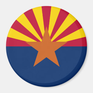 Arizona Statlig flagga Magnet