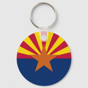 Arizona Statlig flagga Nyckelring