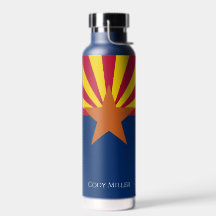 Arizona Statlig flagga personalize Namn Hett eller