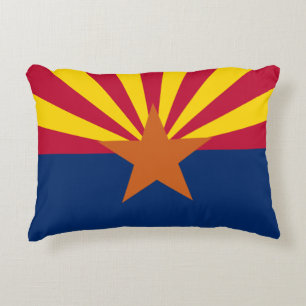 Arizona Statlig flagga Prydnadskudde