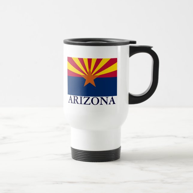 Arizona Statlig flagga Resemugg (Höger)