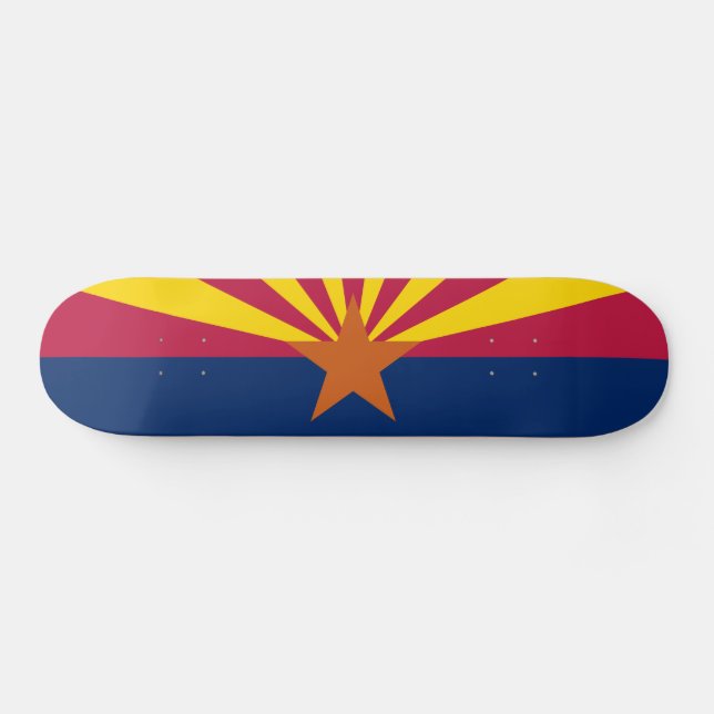 Arizona Statlig flagga Skateboard (Horz)