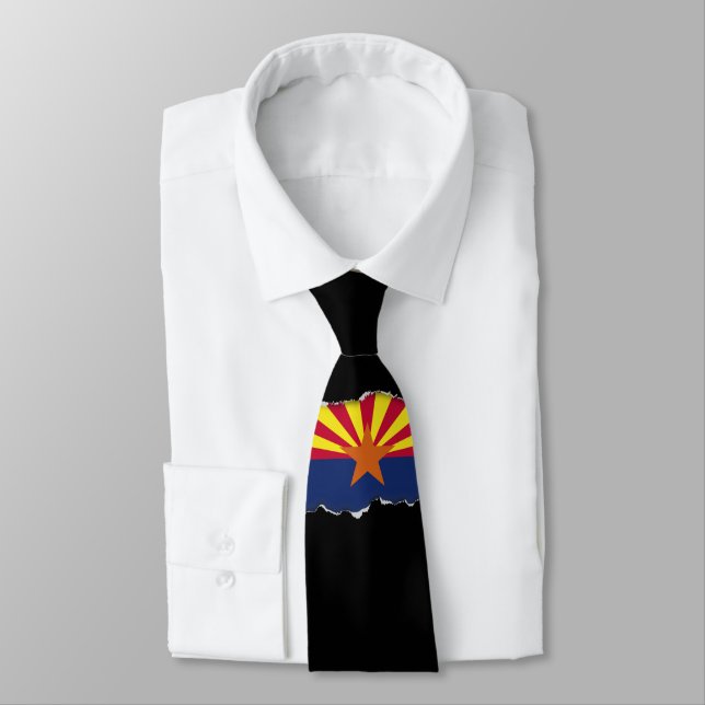 Arizona statlig flagga slips (Bunden)