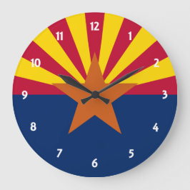 Arizona Statlig flagga Stor Klocka