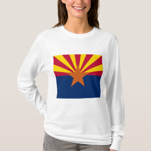 Arizona Statlig flagga T Shirt