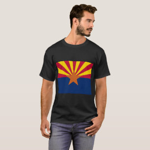 Arizona Statlig flagga T Shirt