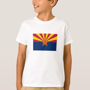 Arizona Statlig flagga T Shirt