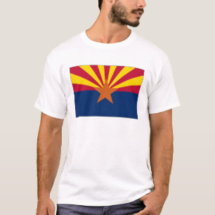 Arizona statlig flagga tee