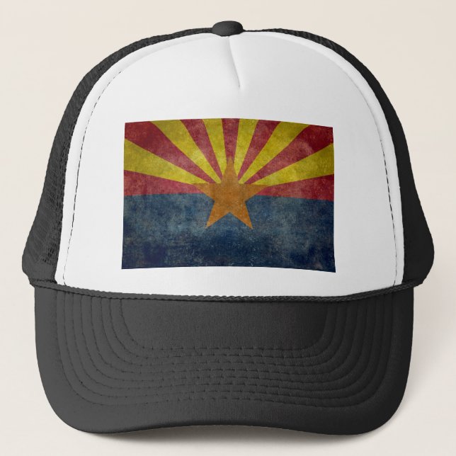 Arizona statlig flagga truckerkeps (Framsida)