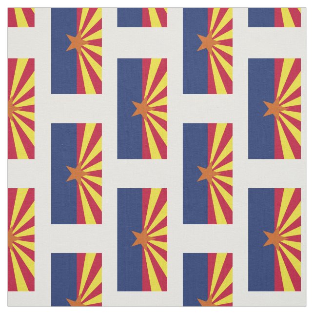 Arizona statlig flagga tyg (Provkarta)