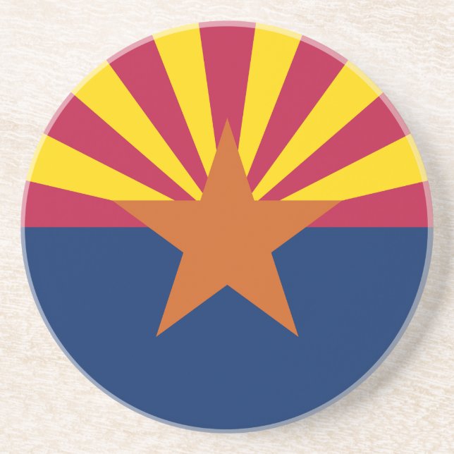 Arizona Statlig flagga Underlägg (Framsidan)