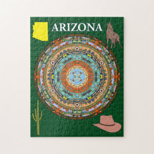 Arizona statligt Mandalapussel Pussel