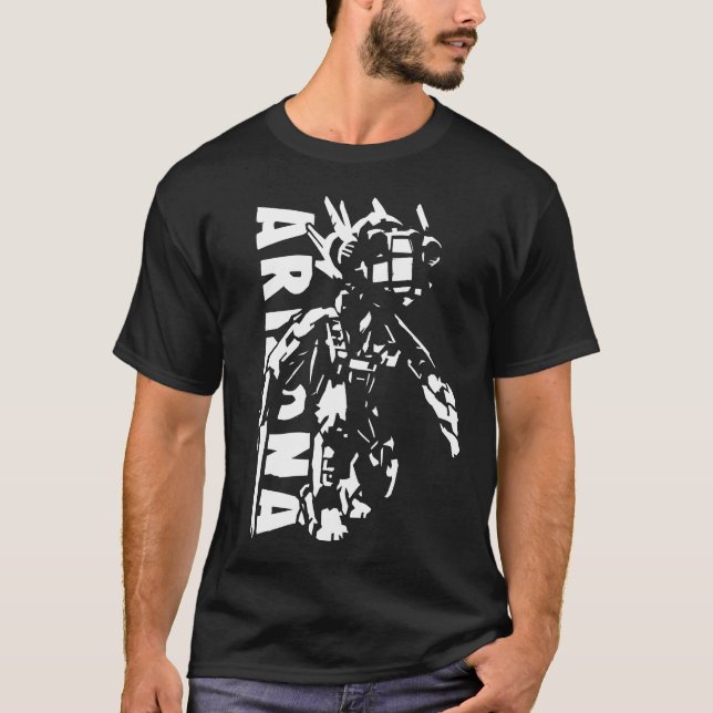 Arizona stencilerar t-shirt (Framsida)