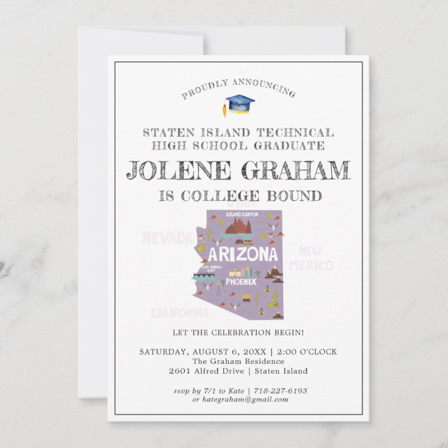 Arizona | Studentfest för sammanslagning av kolleg (Framsida)