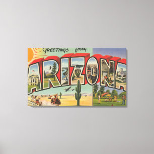 Arizona SunLarge Brev ScenesArizona Canvastryck