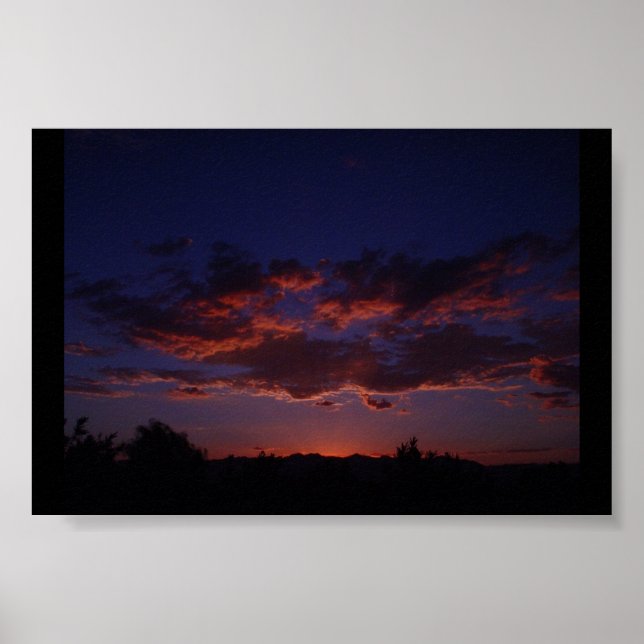 Arizona Sunset 11 Poster (Framsidan)