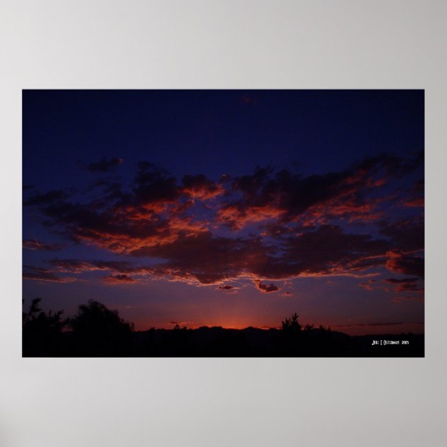 Arizona Sunset 14 Poster (Framsidan)