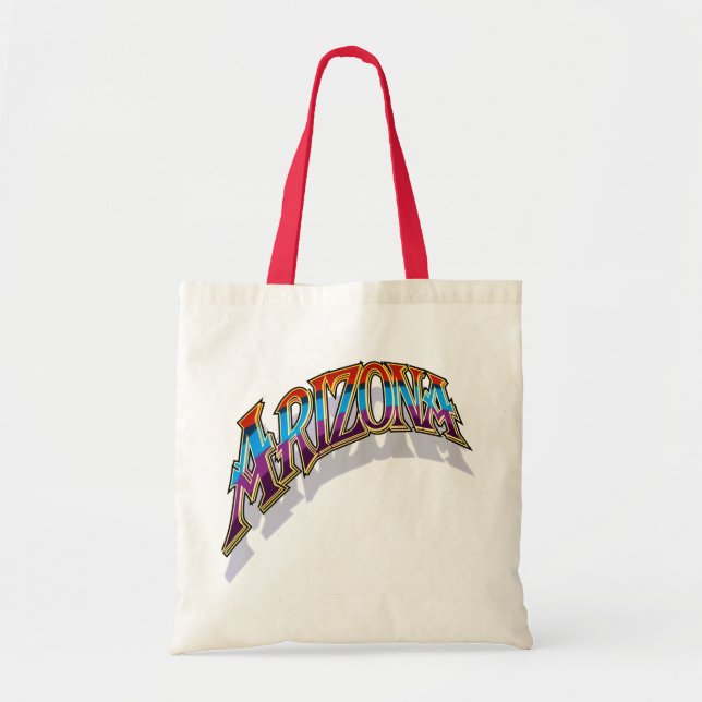 Arizona sunset bag tygkasse (Framsidan)