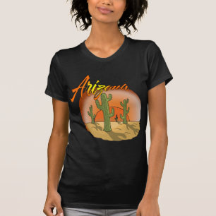 ARIZONA Sunset Cactus T-shirt