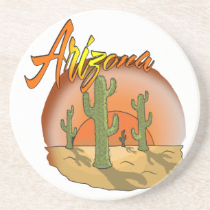 AriZona Sunset Cactus Underlägg