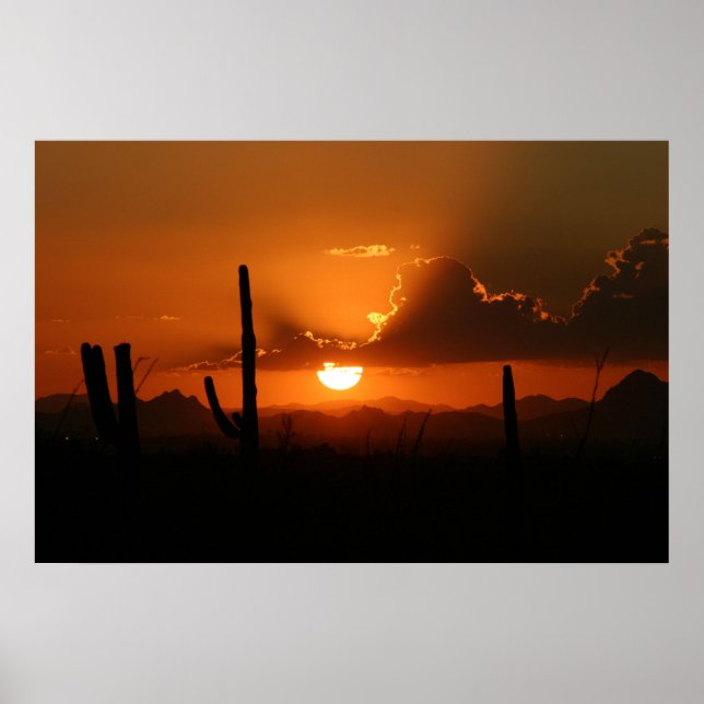 Arizona Sunset Poster (Framsidan)