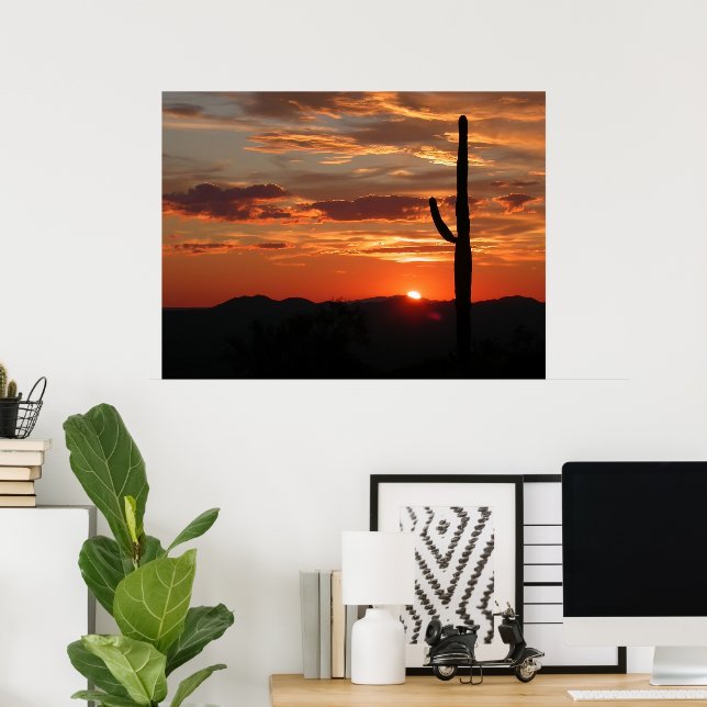 Arizona Sunset Poster (Hemmakontoret)