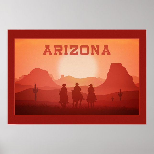 Arizona Sunset poster 1 (Framsidan)
