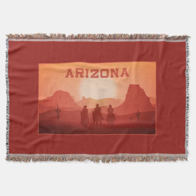 Arizona Sunset throw filt (Framsidan)