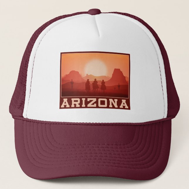 Arizona Sunset-truckerkepsar Truckerkeps (Framsida)