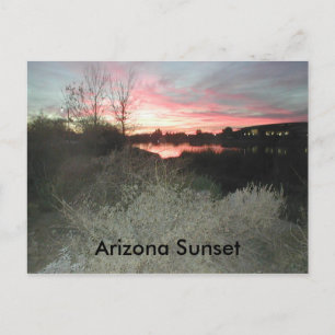 Arizona Sunset Vykort