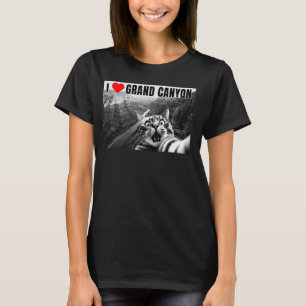 Arizona Surprisade Skrämt Cat Selfie I Kärlek Gran T Shirt