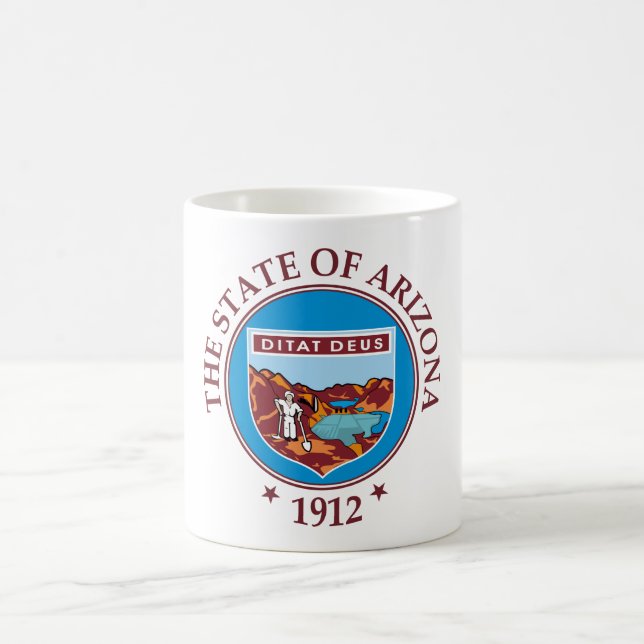 Arizona-tecken Kaffemugg (Center)