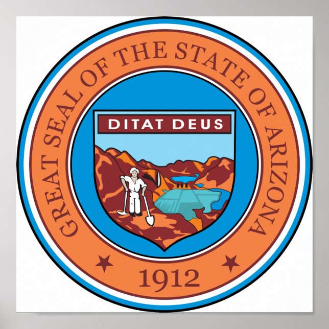 Arizona-tecken Poster (Framsidan)