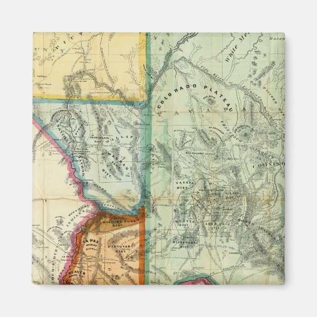 Arizona Territorium Magnet (Framsidan)