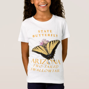 Arizona Territory Fjäril Tvåsvansad Svalstjärt T Shirt