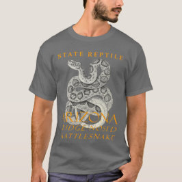 Arizona Territory Reptile the Ridge-Nged Snake T Shirt