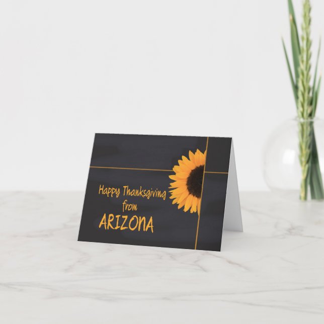 Arizona Thanksgiving Card Helgkort (Framsida)