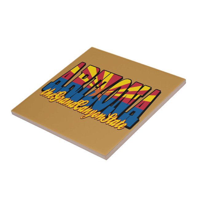 Arizona the Grand Canyon State Kakelplatta (Sidan)