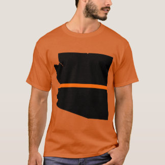 Arizona Thin Orange Line T Shirt