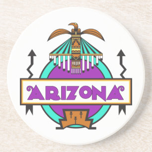Arizona Thunderbird Shield Underlägg Sandsten