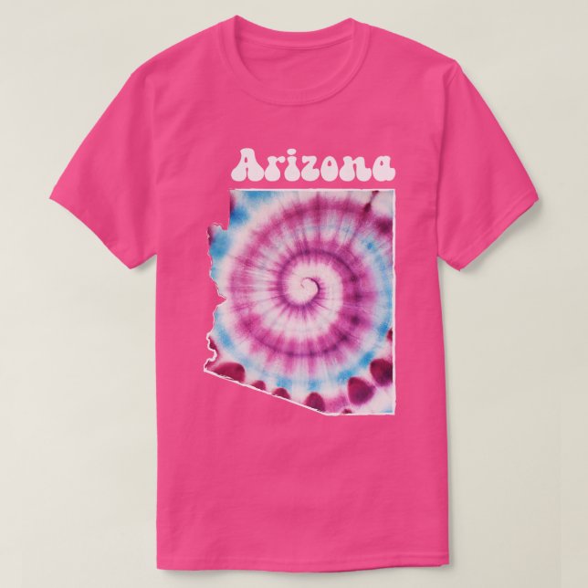 Arizona Tie Dye T Shirt (Design framsida)