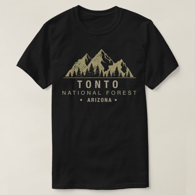 Arizona Tonto National Forest  T Shirt (Design framsida)