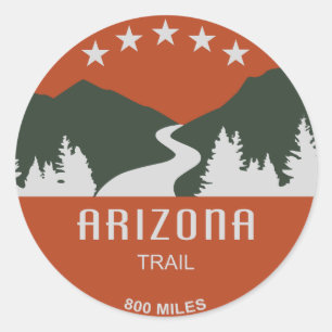 Arizona Trail Runt Klistermärke