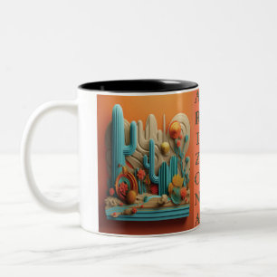 Arizona Två-Tonad Mugg